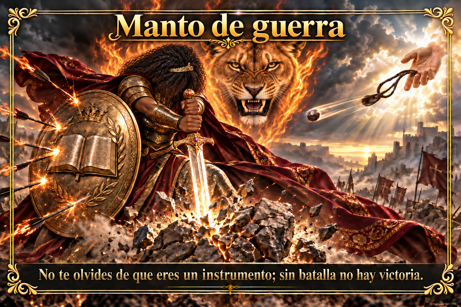 La guerra — Mantos de guerra